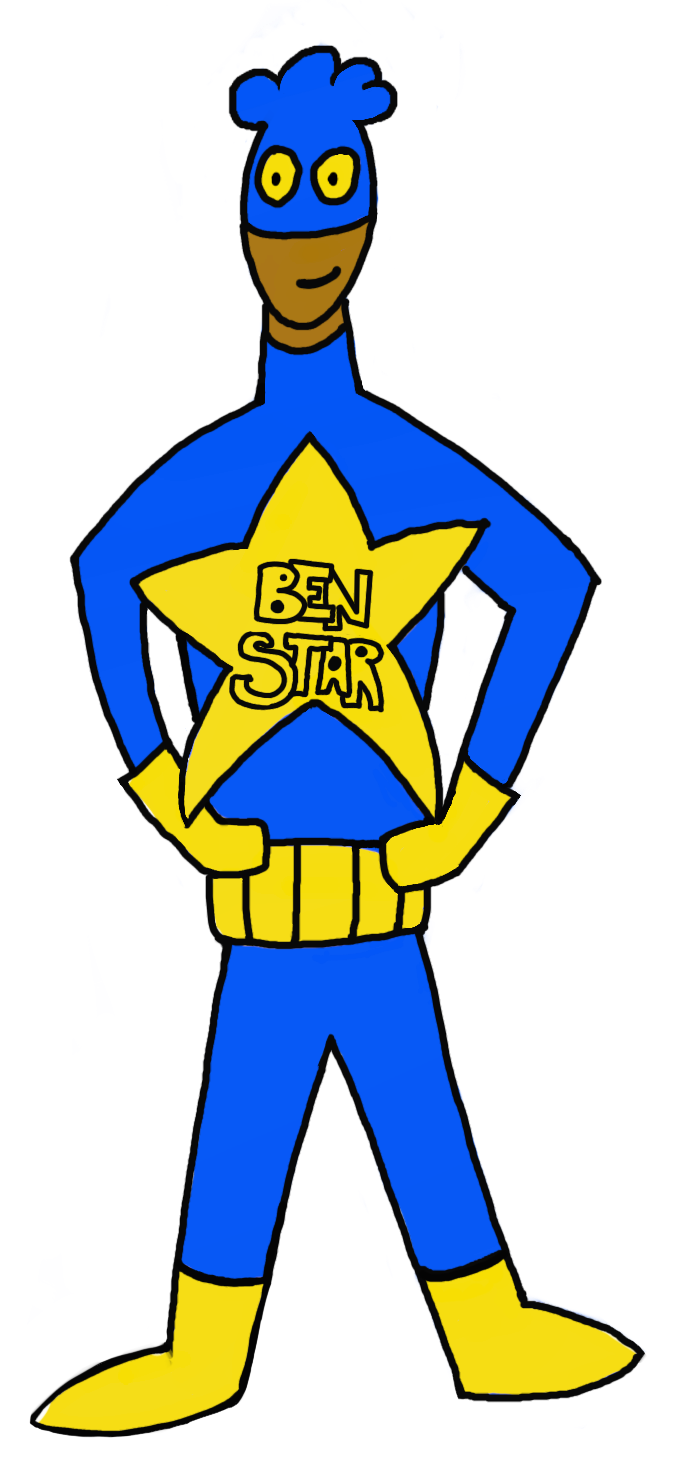 Debuxo da personaxe BenStar